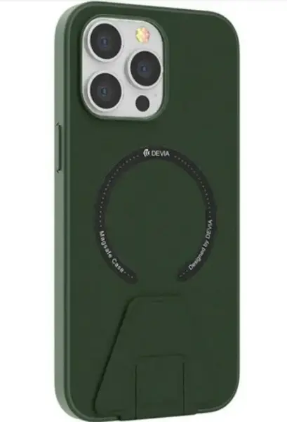 Protectie Spate Devia Randy Series pentru Apple iPhone 14 Pro Max (Verde)