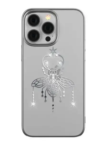 Protectie Spate Devia Summer Series Protective pentru Apple iPhone 14 Pro (Argintiu)