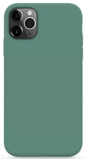 Protectie spate Lemontti Liquid Silicon LEMCLSXIPFG pentru iPhone 11 Pro (Verde)