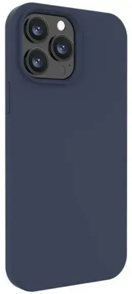 Protectie Spate Lemontti Liquid Silicon pentru Apple iPhone 13 Pro Max (Albastru)