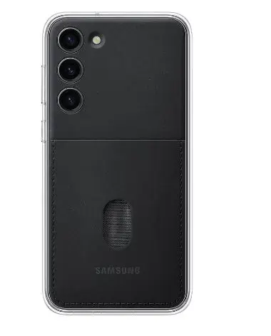 Protectie Spate Samsung EF-MS916CBEGWW pentru Samsung Galaxy S23+ (Negru)