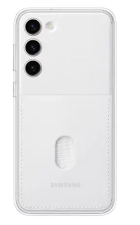 Protectie Spate Samsung EF-MS916CWEGWW pentru Samsung Galaxy S23+ (Alb)
