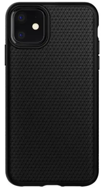 Protectie spate Spigen Liquid Air 076CS27184 pentru iPhone 11 (Negru)
