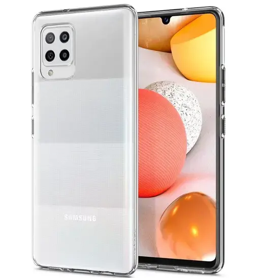 Protectie Spate Spigen Liquid Crystal pentru Samsung Galaxy A42 (Transparent)