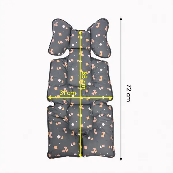 Protectie textila caruciorscaun auto Geometric SeviBebe