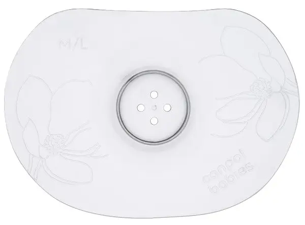 Protecții din silicon pentru mameloane Canpol - Marimea M/L, 2 buc