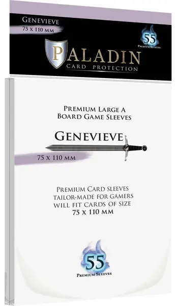 Protecții pentru carduri Paladin Card Protection - Genevieve, Large A, 75 x 110 mm (55 buc)