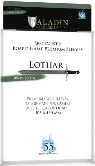 Protecții pentru carduri Paladin Card Protection - Lothar, Specialist E, 105 x 150 mm (55 buc)
