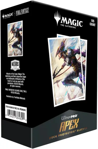 Protecții pentru carduri Ultra Pro - Magic the Gathering: Kain, Traitorous Dragoon Apex Deck Protector (105 buc)