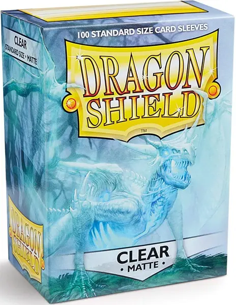 Protecții pentru cărți Dragon Shield - Matte Sleeves Small Size, Blood Redr (100 buc.)