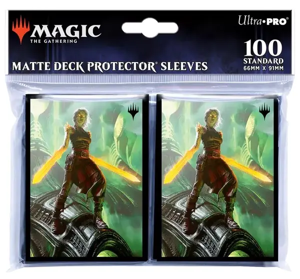 Protecții pentru cărți Ultra Pro - Magic: The Gathering Phyrexia All Will Be One, Nahiri, the Unforgiving (100 buc.)