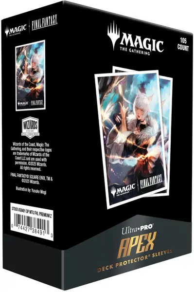 Protecții pentru cărți Ultra Pro - Magic the Gathering: Y'shtola Rhul Apex Deck Protector (105bucăți)