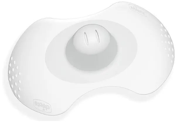 Protectoare din silicon pentru mameloane Chicco, S-M, 2 buc.