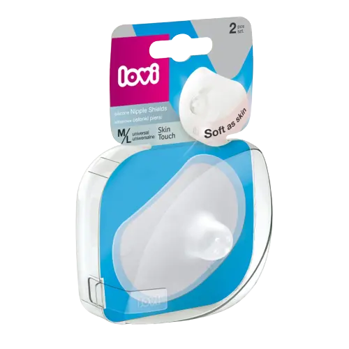 Protectoare mamelon Skin Touch, M/L, 2 bucati, Lovi