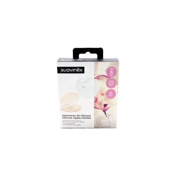 Protectoare silicon mamelon marimea S x 2 buc 3188421 Suavinex