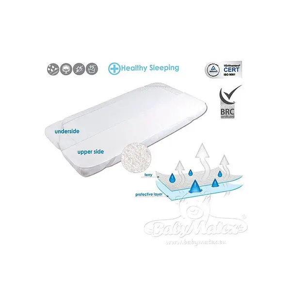 Protector de saltea cu 4 elastice Baby Matex - 0243 60/120