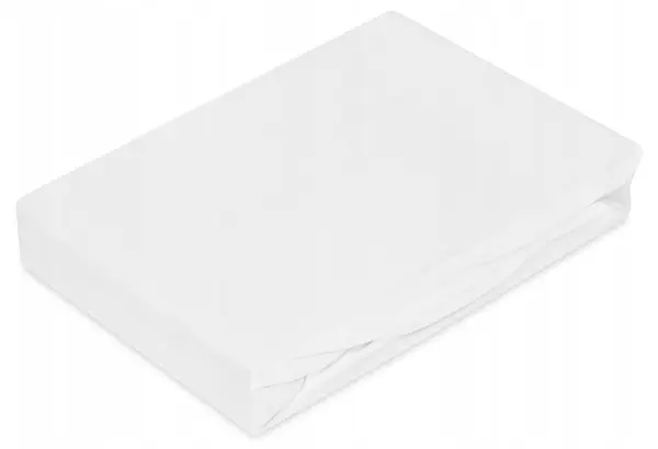 Protector pentru saltea Baby Matex - Bamboo, cu elastic, 58 x 110 cm, alb