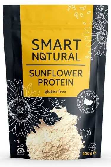 Proteina de floarea-soarelui, 200 g, Smart Natural