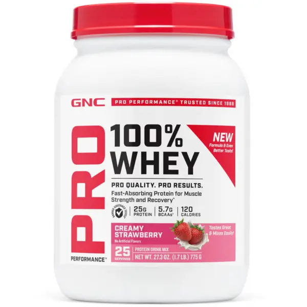 Proteina din Zer cu Aroma de Capsuni Testata Antidoping Pro Performance 775g