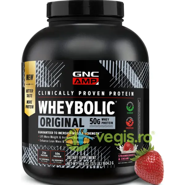 Proteina din Zer Studiata Clinic cu Aroma de Capsuni si Frisca 1604.2g