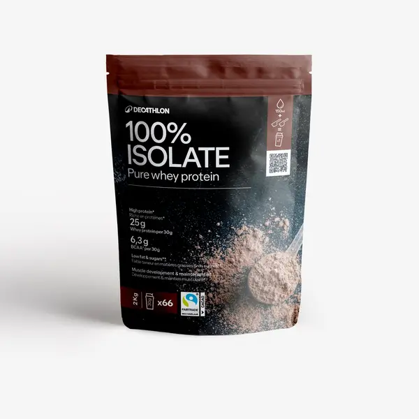 Proteină izolat Pure whey 100% gust de ciocolată 2kg
