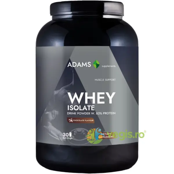 Proteina Izolata din Zer cu Aroma de Ciocolata (Whey Isolate Protein) 908g