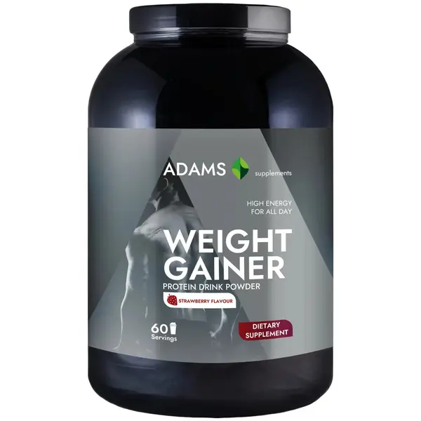 Proteina pentru Cresterea Masei Musculare cu Aroma de Capsuni 3kg