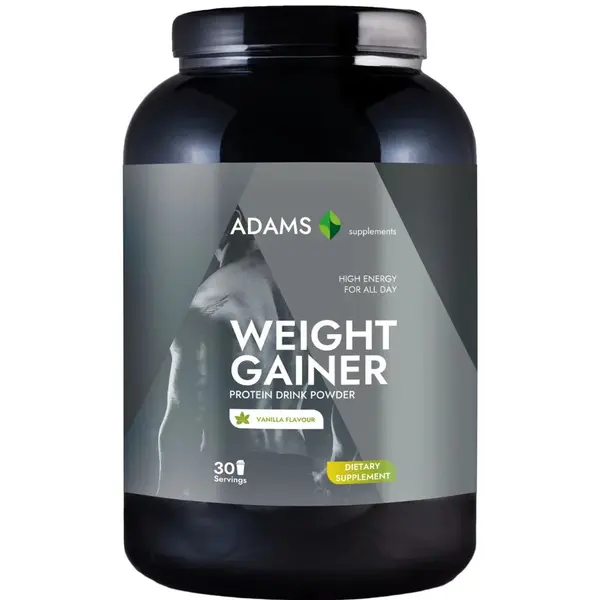Proteina pentru Cresterea Masei Musculare cu Aroma de Vanilie 1.5kg