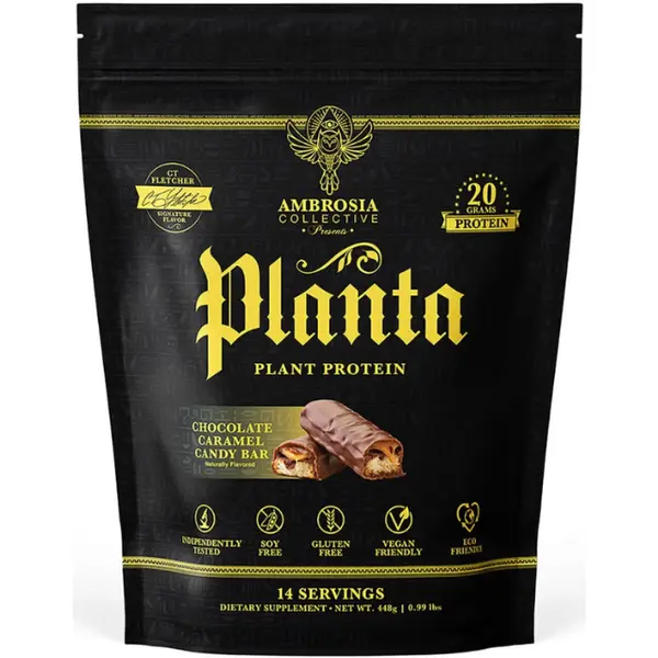 Proteina Vegana cu Aroma de Baton de Ciocolata cu Caramel 410.2g