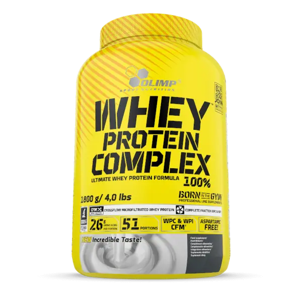 Proteine din zer Whey Protein Complex 100% ciocolata, 1800g, Olimp Sport Nutrition