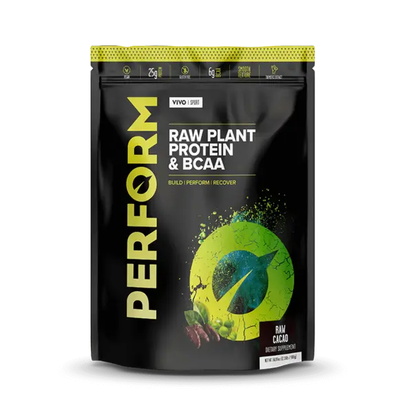 Proteine vegetale si BCAA cu aroma de Cacao Perform, 988g, Vivo