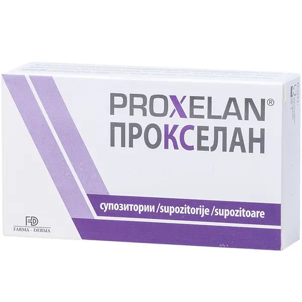 Proxelan supozitoare, Naturpharma | 10 supozitoare