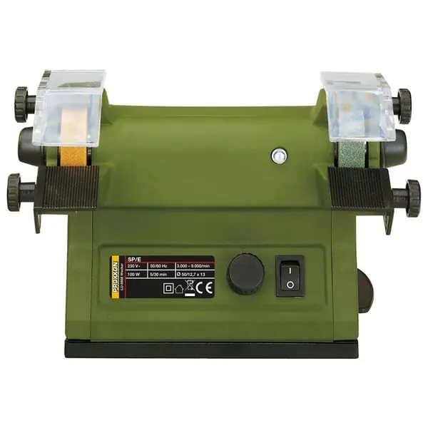 Proxxon Proxxon SP/E, Mini polizor de banc multifunctional, Proxxon 28030, 100W, 9.000rpm, 50mm
