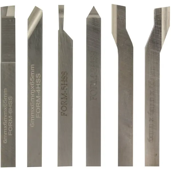 Proxxon Set 6 cutite strung 6x6mm, Proxxon 24524