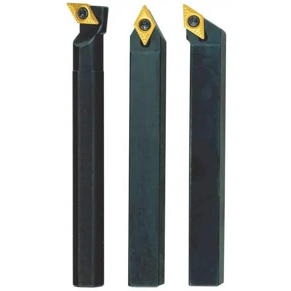 Proxxon Set de 3 cutite strung cu placute amovibile, Proxxon 24555, 8x8x90