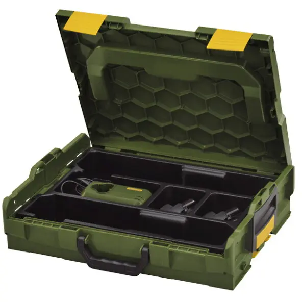 Proxxon Trusa L-BOXX cu doi acumulatori lithium-ion si incarcator rapid, Proxxon 29900