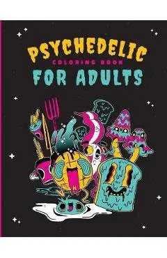 Psychedelic Coloring Book For Adults: 46 Unique Trippy Coloring Pages for Relaxation, Calming of the soul, Mindfulness, and Stress Relief - Green Matrix