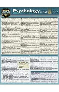 Psychology Terminology: A Quickstudy Laminated Reference Guide - Regina Snyder
