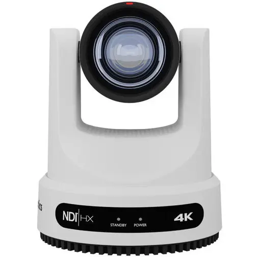 Ptzoptics Cameră PTZOptics PT20X-4K-WH 20X Move 4K cu urmărire automată și NDI®|HX în alb - 20x, Alb