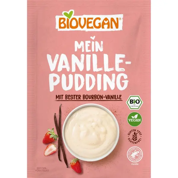 Pudra budinca vanilie fara gluten, eco - 36 g