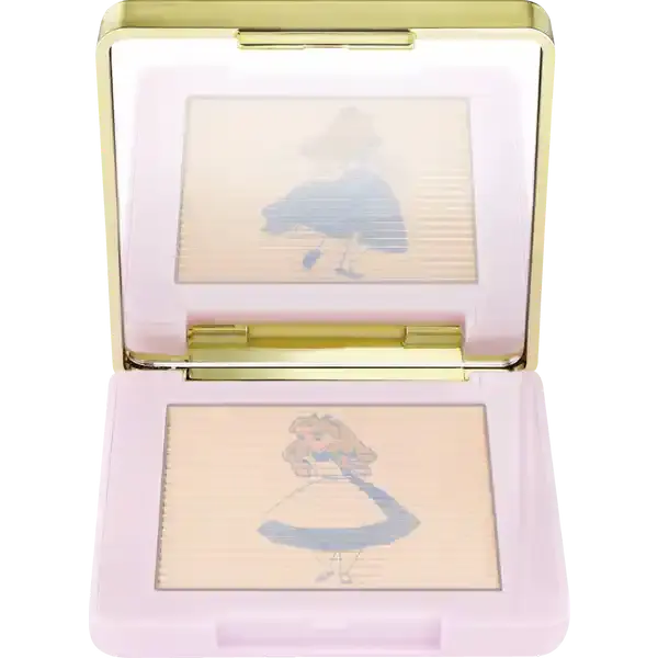 Pudra compacta iluminatoare C01 Slightly Confused Disney Alice in Wonderland, 6.3g, Catrice