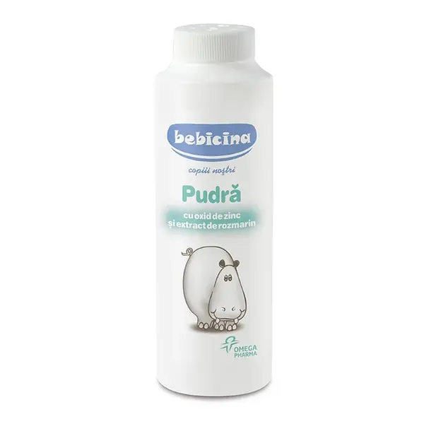 Pudra cu oxid de zinc, 75g, Bebicina