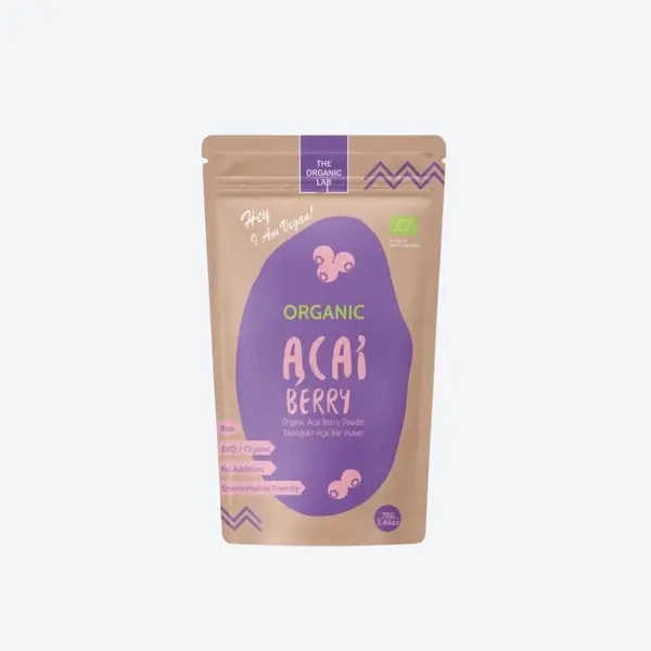 Pudră de Acai berry organică, 70g - Default Title