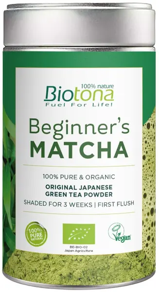 Pudră de ceai Matcha, 80 g, Biotona