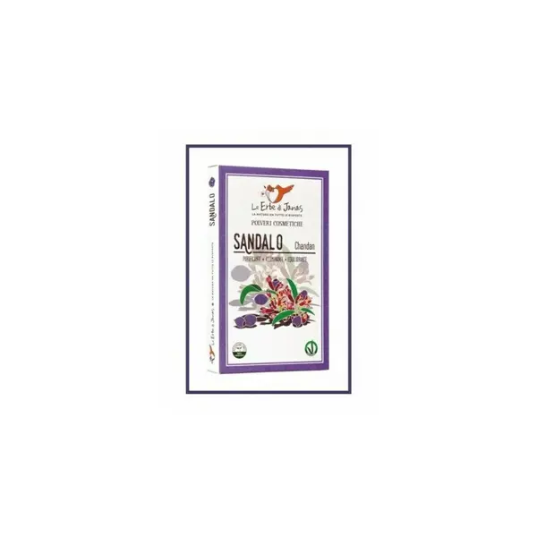 Pudra de lemn de santal 100gr, Le Erbe de Janas