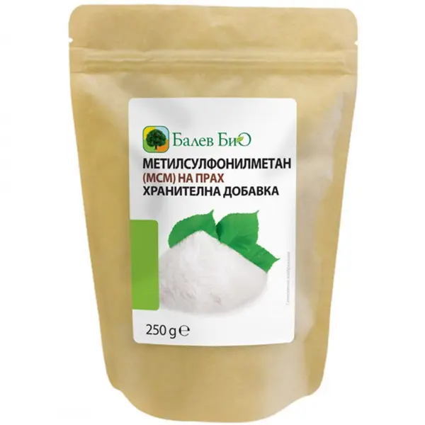 Pudră de metilsulfonilmetan, 250 g, Balev Bio