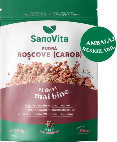 Pudra de roscove, 250g, SanoVita