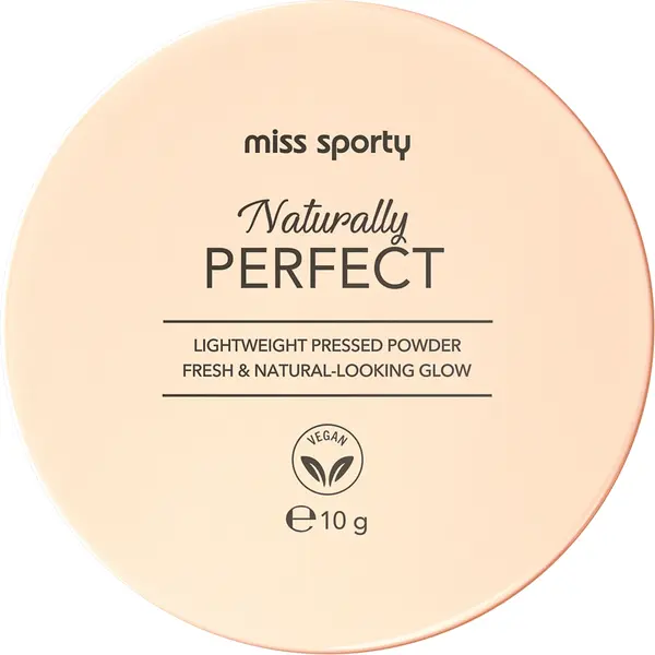 Pudra Naturally Perfect 002 Light, 10g, Miss Sporty