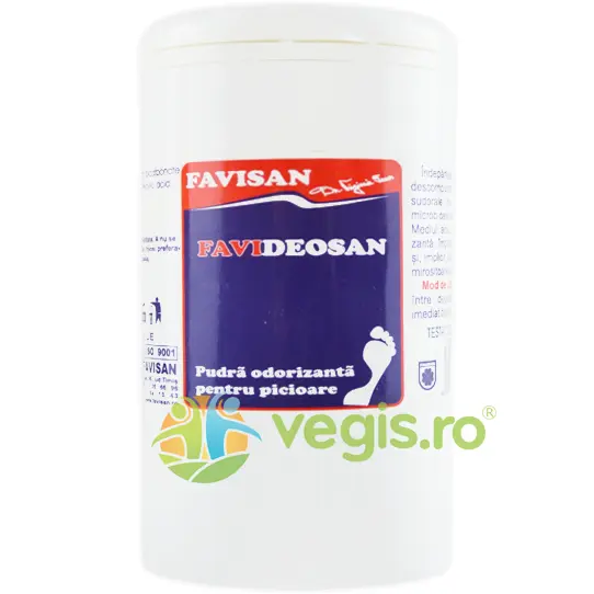 Pudra Odorizanta pentru Picioare Favideosan 100g