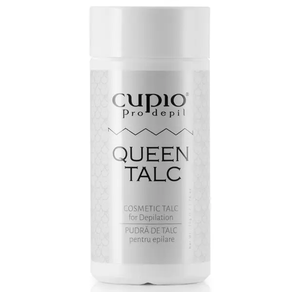 Pudra pentru epilare Queen Talc, 50g, Cupio